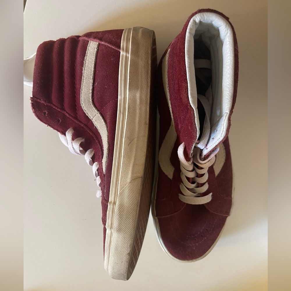 Vans Maroon Sk8-Hi